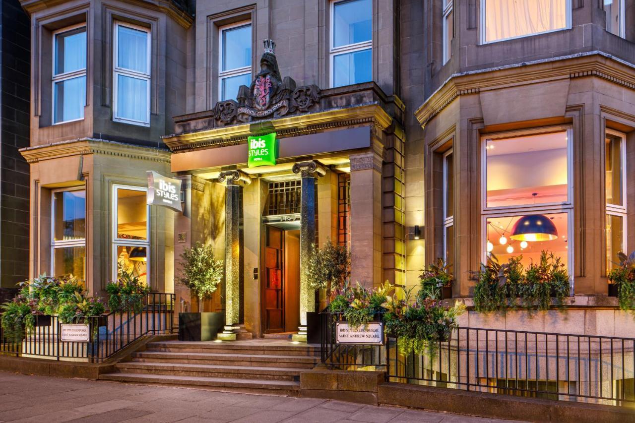 Hotel Ibis Styles Edinburgh St Andrew Square Exterior foto